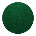 Clean All 6732 13 in. Floor Scrubbing Pad Green CL2737578